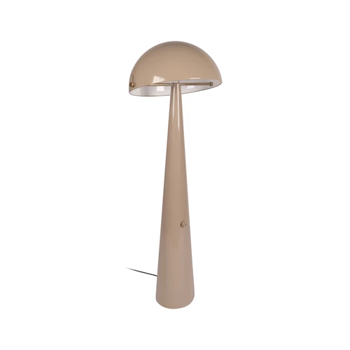 Lucide BARONE - Lampadaire - Ø 52,6 cm - 1xE27 - Taupe | Vibes - éteint